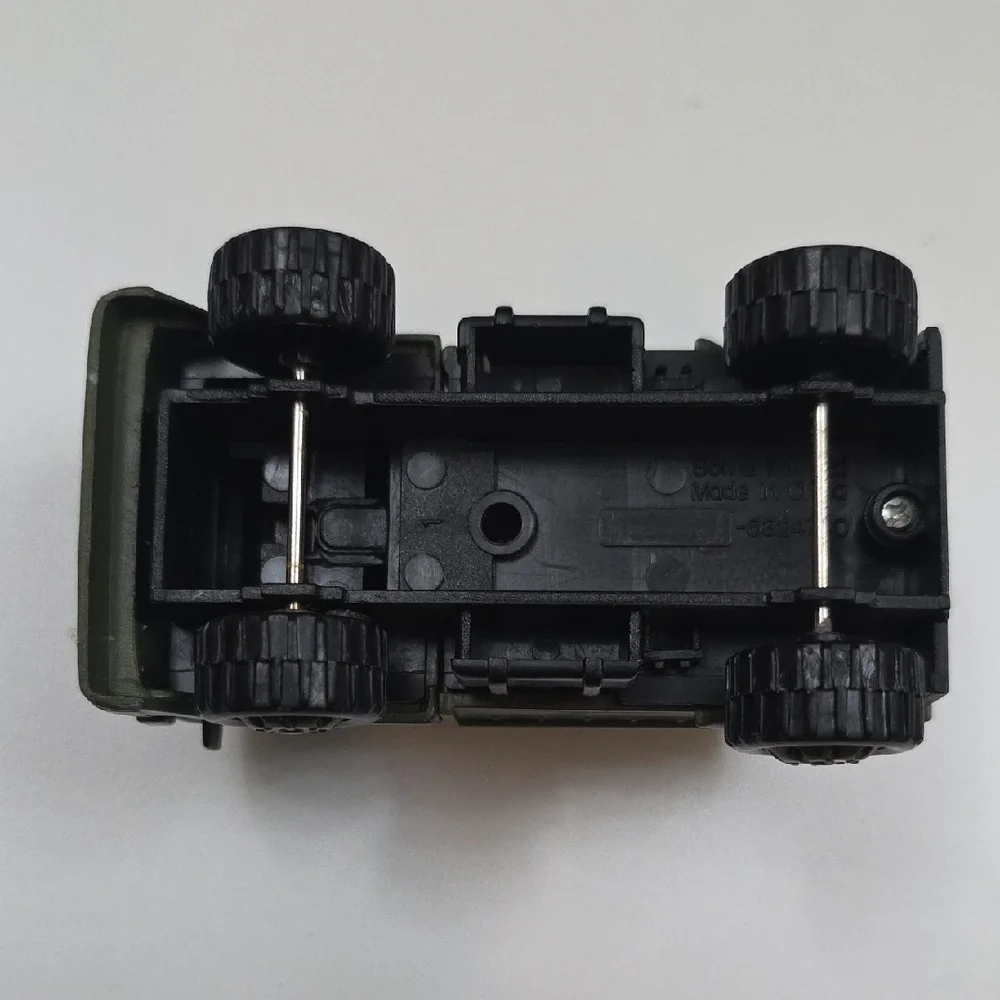 Soma Mighty Wheels die-cast/plastic US Army surface-to-air missile toy truck